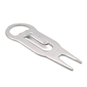 Golf Divot Repair Tool Clip Bottle Opener Golfing Green‎ Fork Multi Accessory